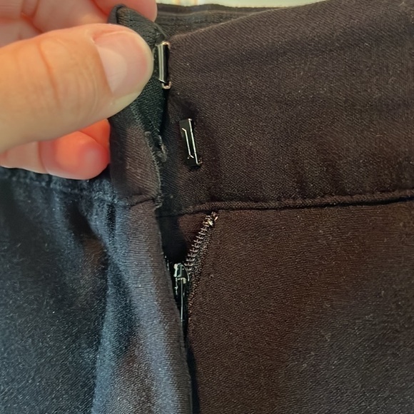 LANE Bryant stretch waist black wide leg dress pants staple classic size 22L - Picture 7 of 12